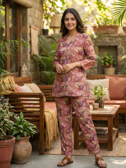Rosewood Floral Co-Ord Set