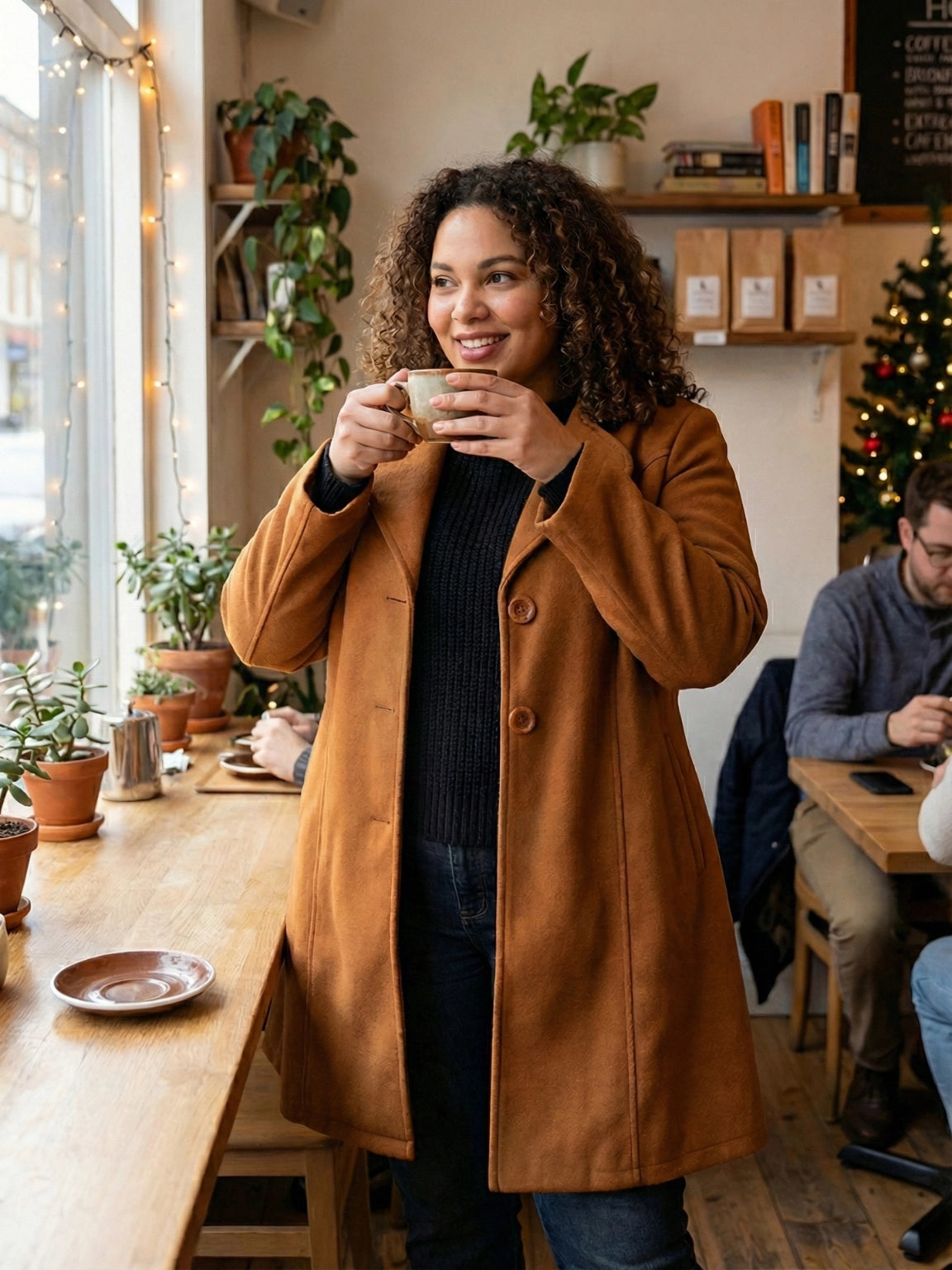 Classic Camel Long Coat
