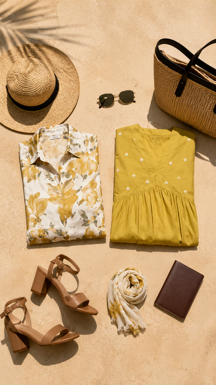 What to Pack for Your Summer Trip: A 5-Piece Ethnic Capsule