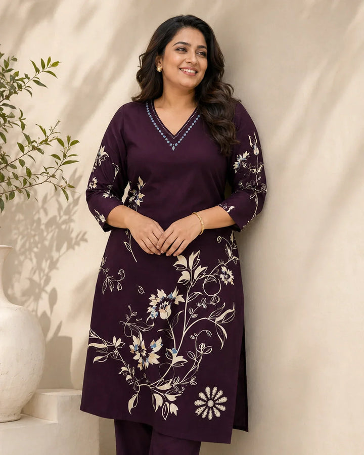 Plus Size Ethnic Wear for Women: Kurta Pant Sets & Co-ords up to 6XL