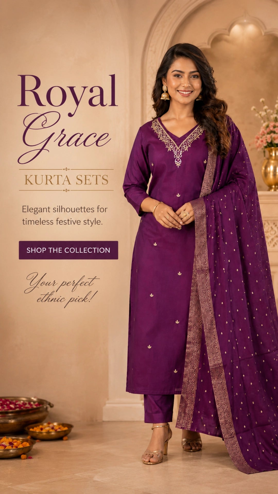 Curated Kurta Collection From Pepper Sleeve.